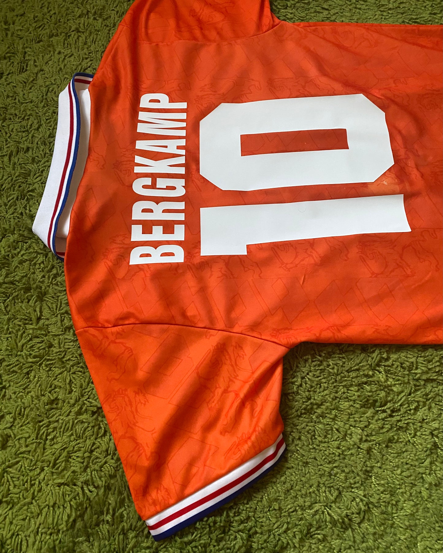 NETHERLANDS - WORLD CUP 1994 - BERGKAMP - HOME KIT - M/L
