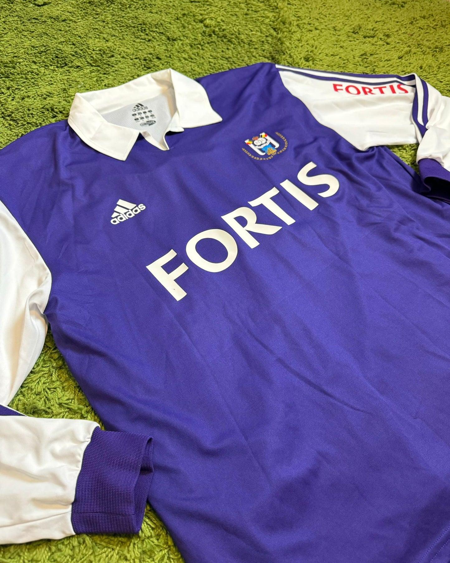 RSC ANDERLECHT - BASEGGIO - MATCH ISSUED - 2003/2004 - AWAY KIT - XL