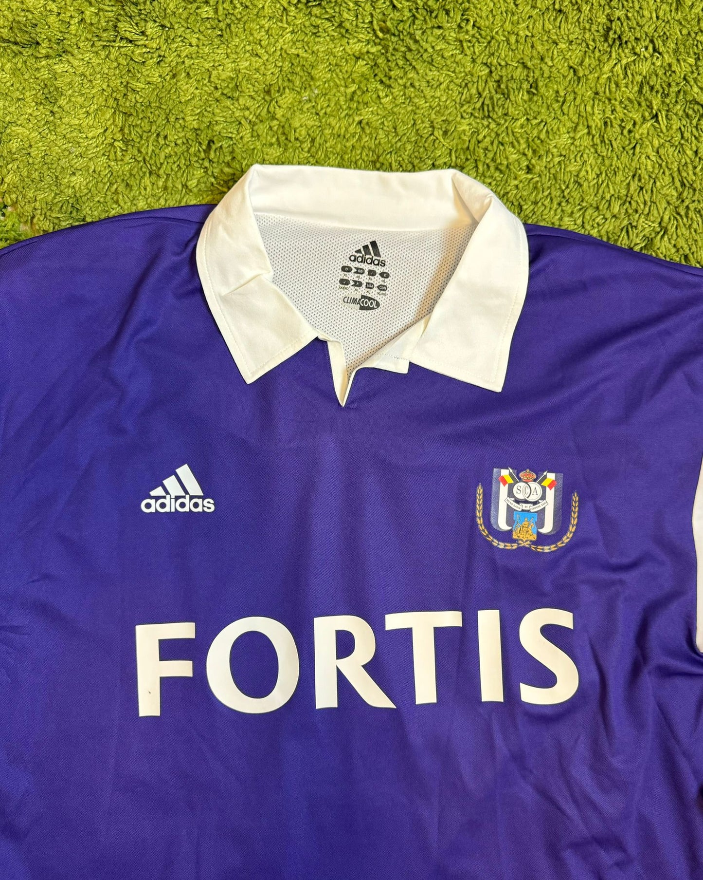 RSC ANDERLECHT - BASEGGIO - MATCH ISSUED - 2003/2004 - AWAY KIT - XL
