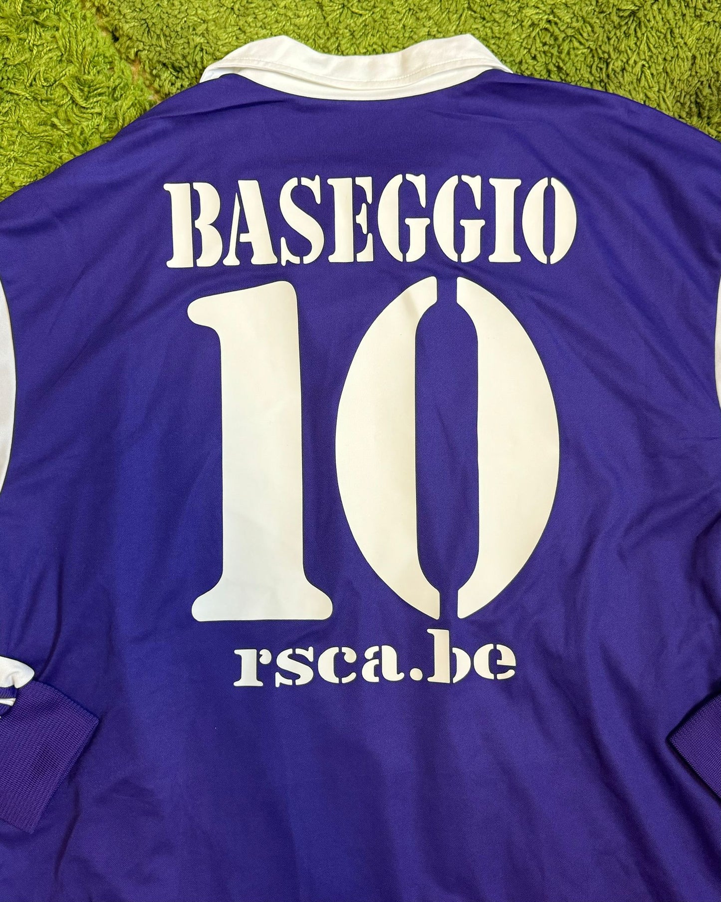 RSC ANDERLECHT - BASEGGIO - MATCH ISSUED - 2003/2004 - AWAY KIT - XL