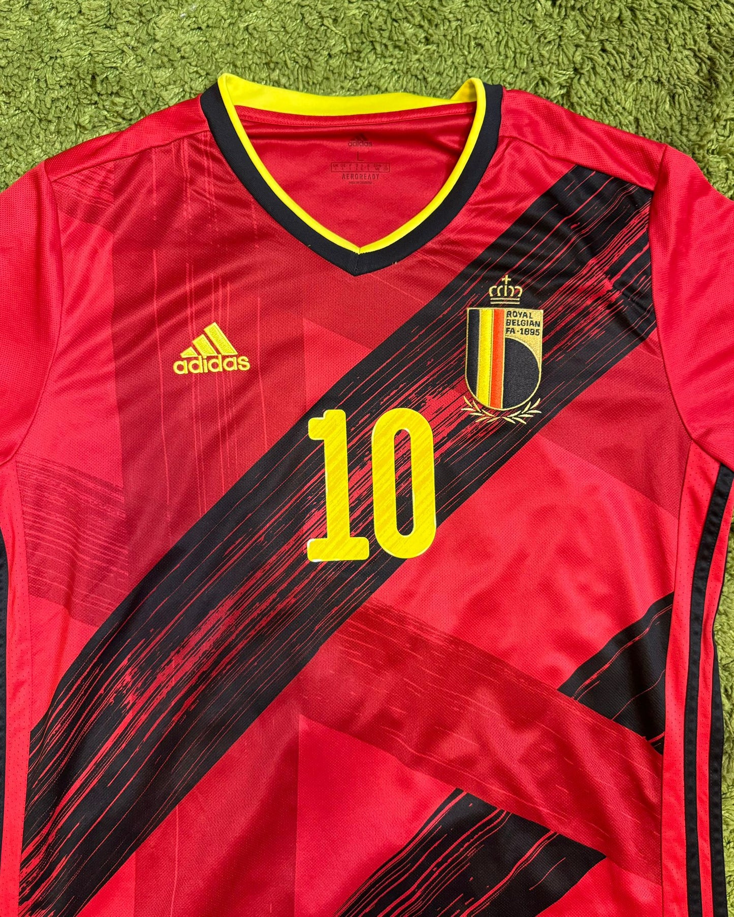 BELGIUM - EURO 2020 - EDEN HAZARD - HOME KIT - L