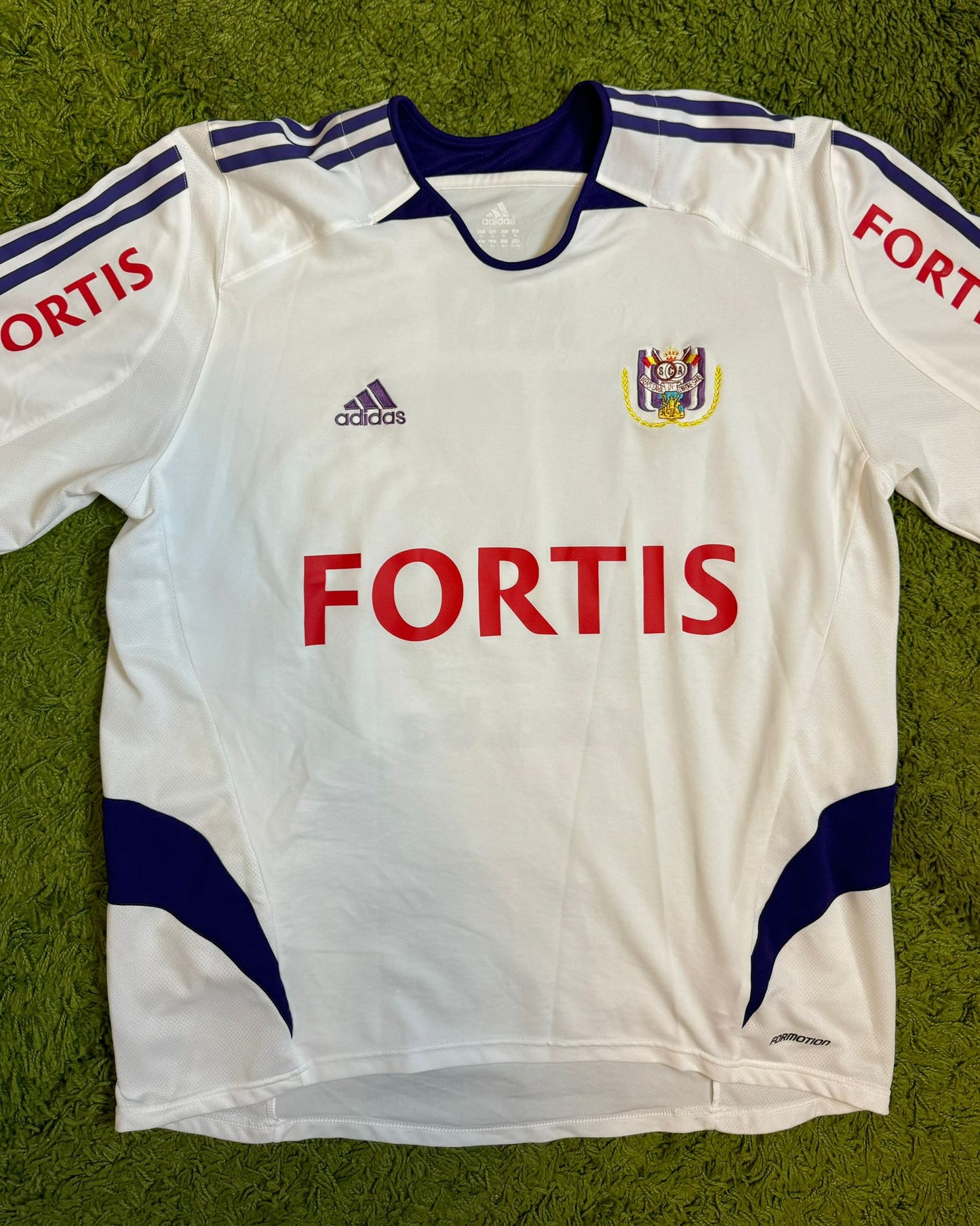 RSC ANDERLECHT - HASI - MATCH ISSUED - 2005/2006 - HOME KIT - XL