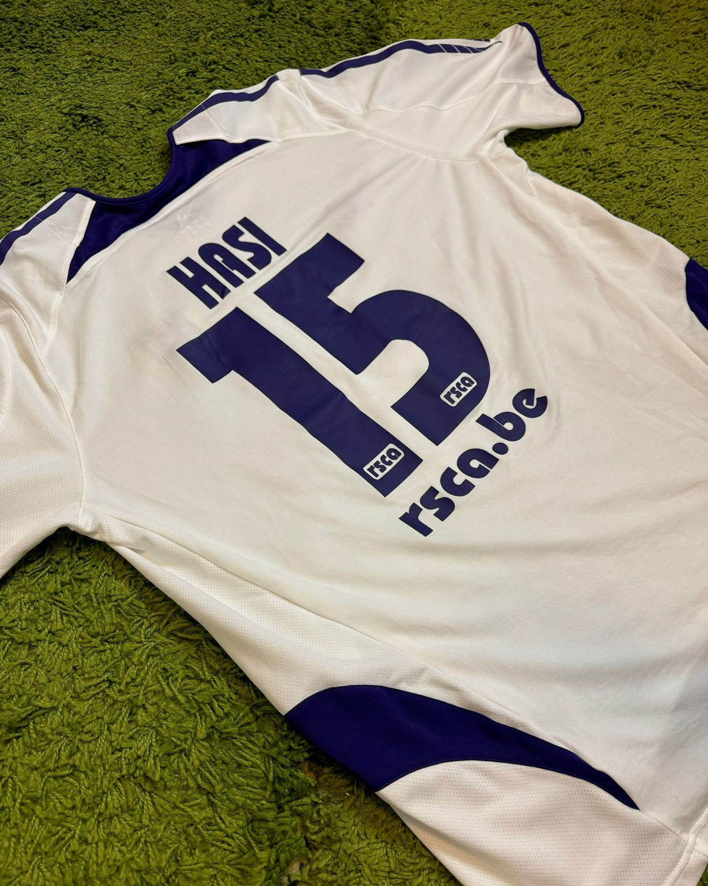 RSC ANDERLECHT - HASI - MATCH ISSUED - 2005/2006 - HOME KIT - XL