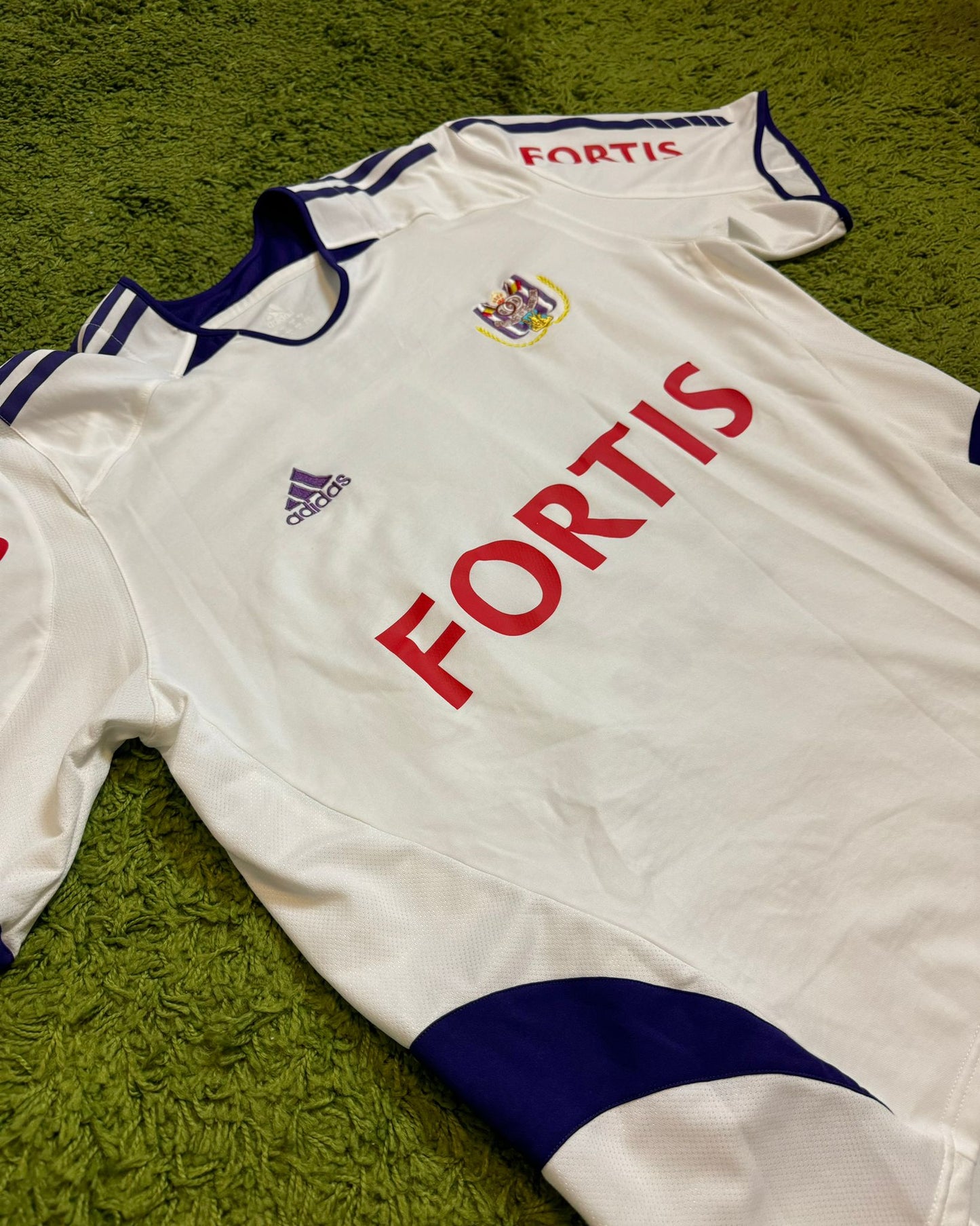 RSC ANDERLECHT - HASI - MATCH ISSUED - 2005/2006 - HOME KIT - XL