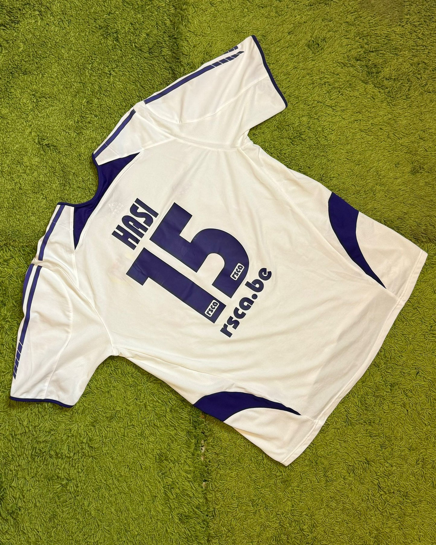 RSC ANDERLECHT - HASI - MATCH ISSUED - 2005/2006 - HOME KIT - XL