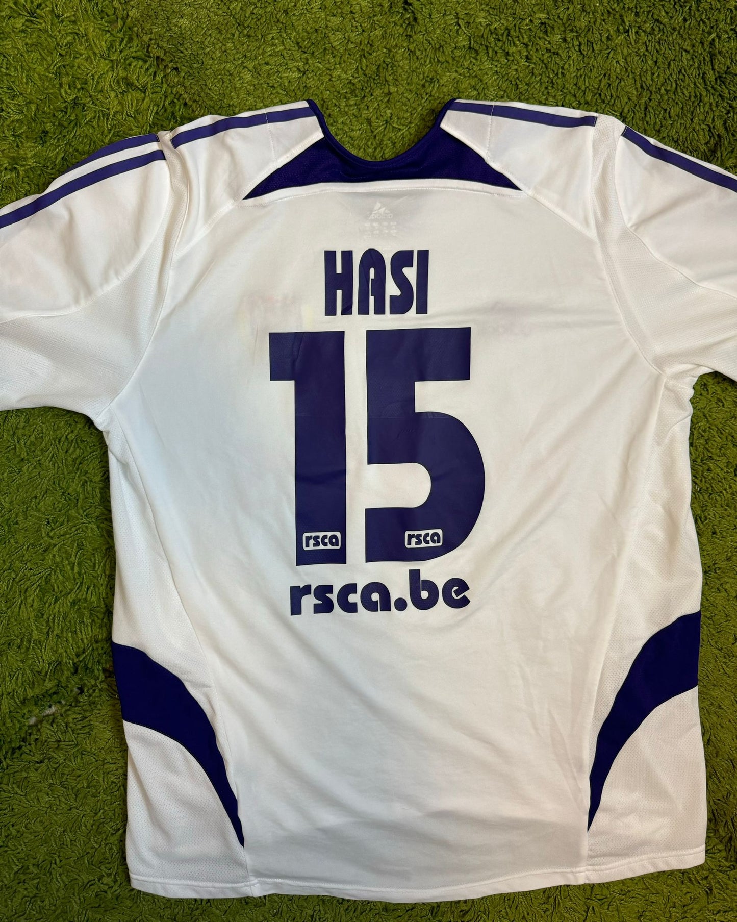 RSC ANDERLECHT - HASI - MATCH ISSUED - 2005/2006 - HOME KIT - XL
