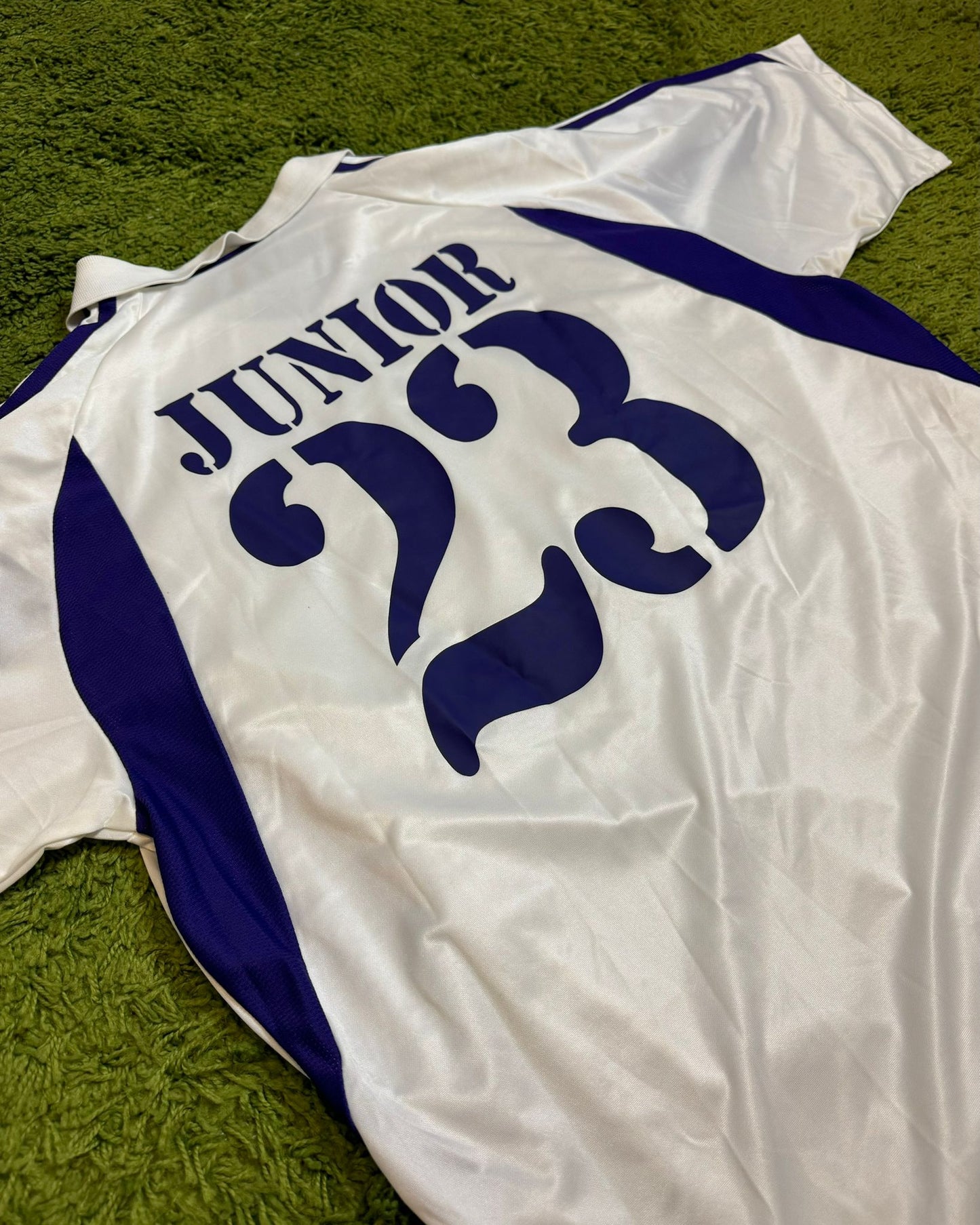 RSC ANDERLECHT - JUNIOR NGALULA MBUYI - MATCH ISSUED - 2003/2004 - HOME KIT - XL