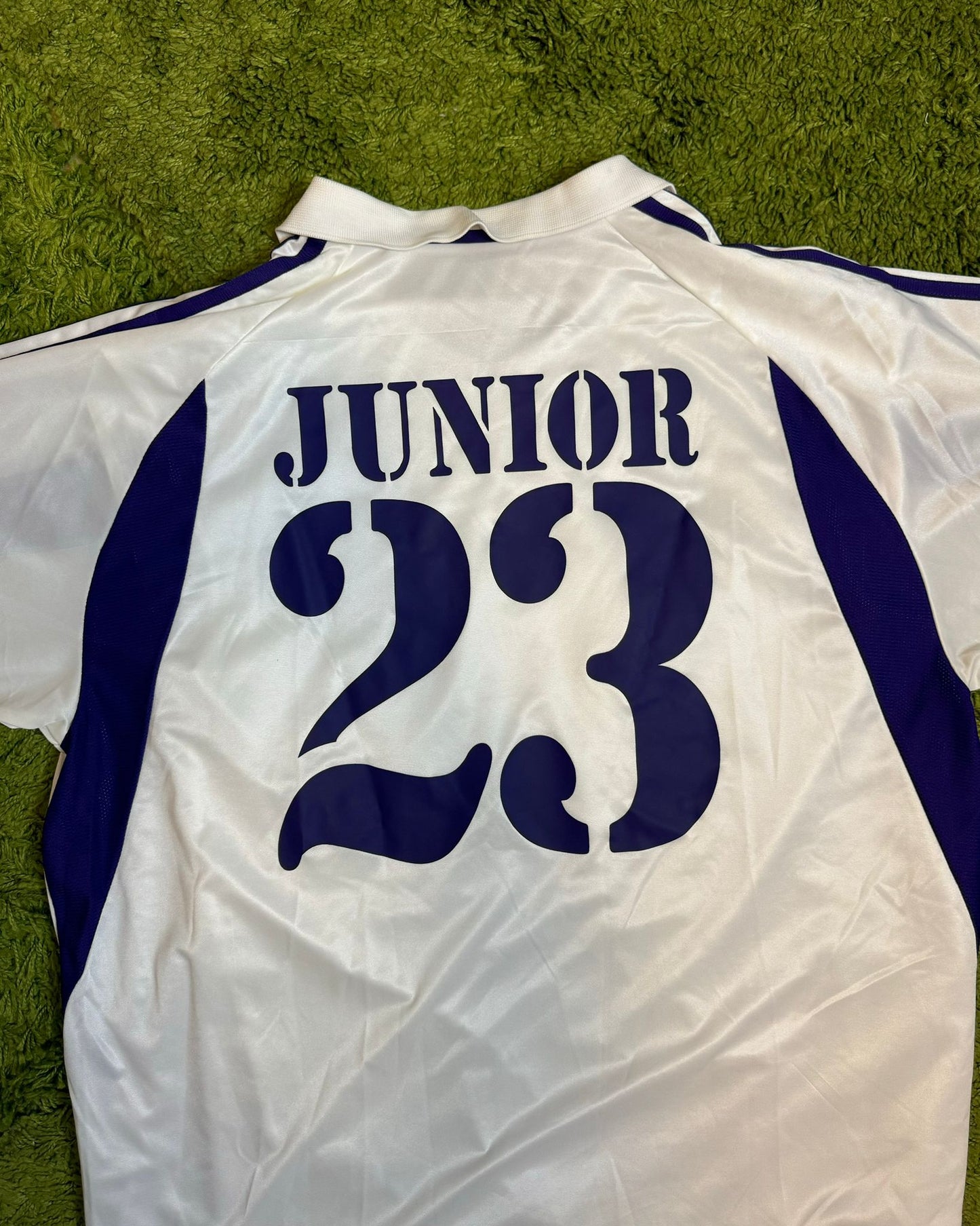 RSC ANDERLECHT - JUNIOR NGALULA MBUYI - MATCH ISSUED - 2003/2004 - HOME KIT - XL