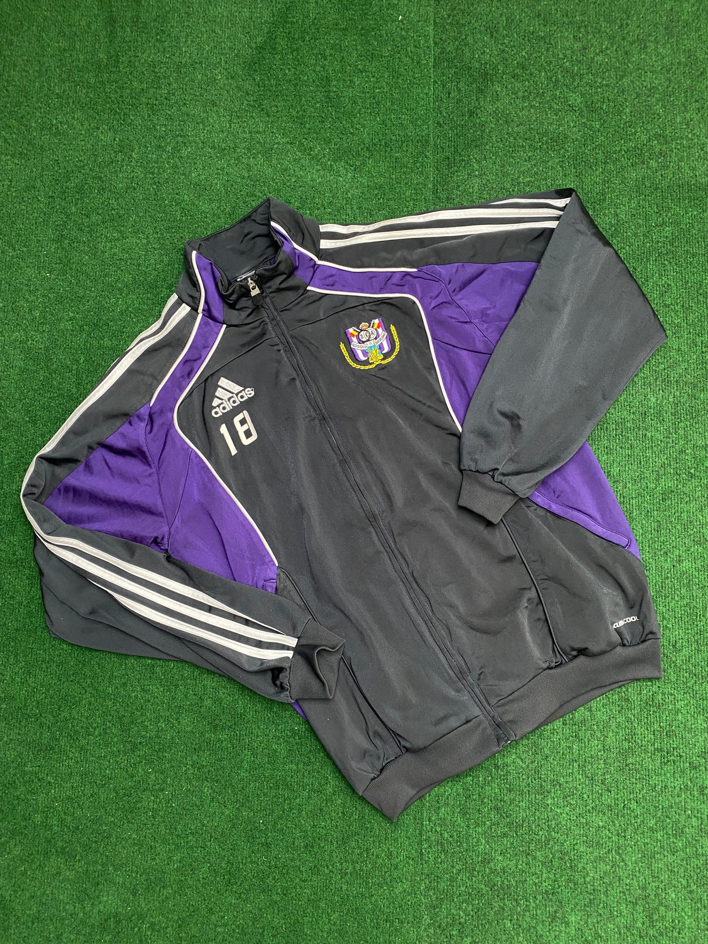 RSC ANDERLECHT - 2010/2011 - PLAYER ISSUE - TRAINING SWEATER - S