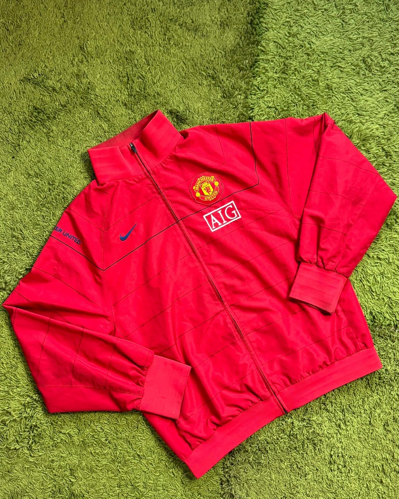 MANCHESTER UNITED - 2008/2009 - TRAINING JACKET - L