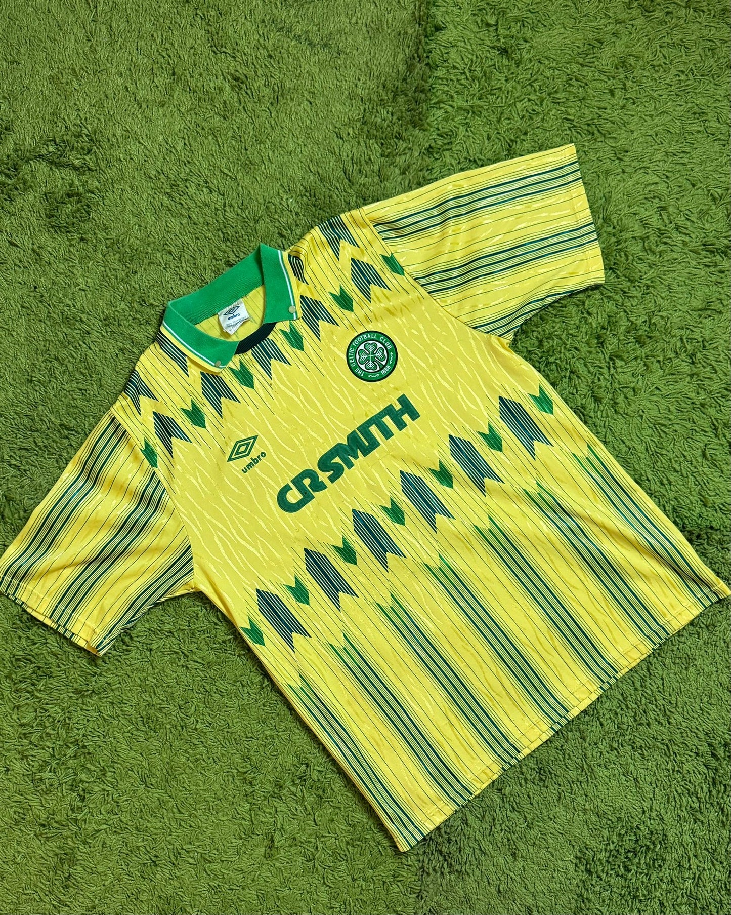 CELTIC GLASGOW - 1989/1991 - AWAY KIT - M