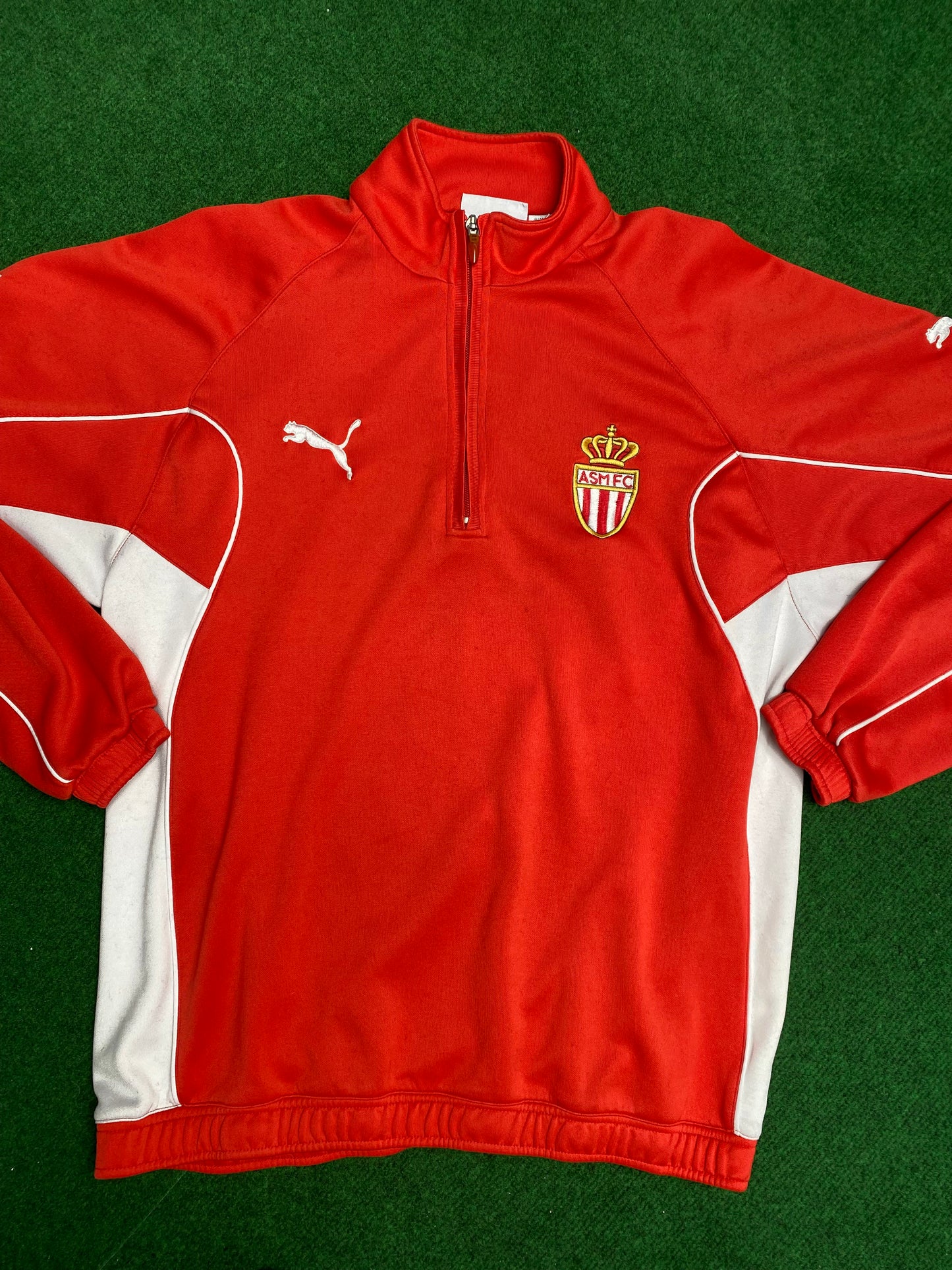 AS MONACO - 2001/2002 - TRAINING SWEATER - XL