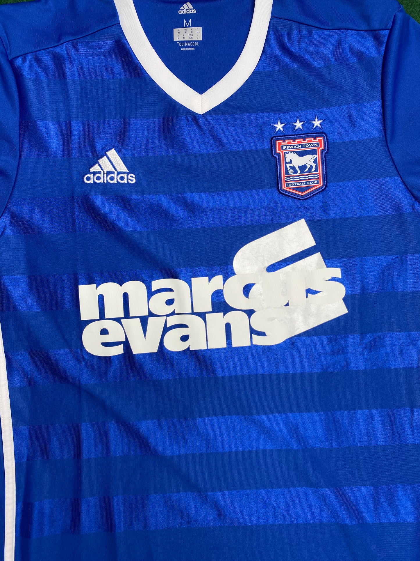 IPSWICH TOWN FC - 2017/2018 - HOME KIT - M