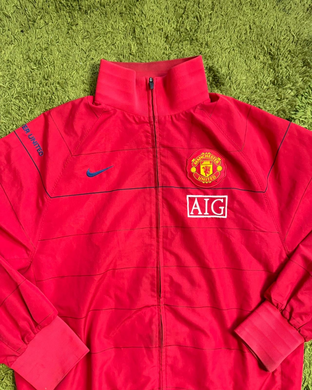 MANCHESTER UNITED - 2008/2009 - TRAINING JACKET - L