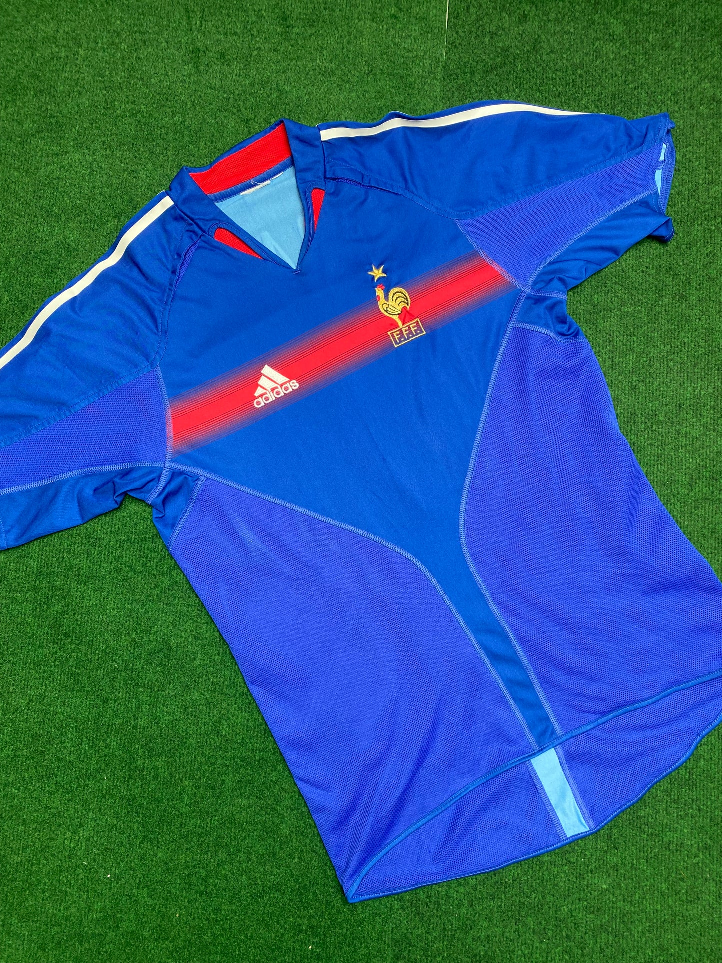 FRANCE - EURO 2004 - ZIDANE - HOME KIT - M