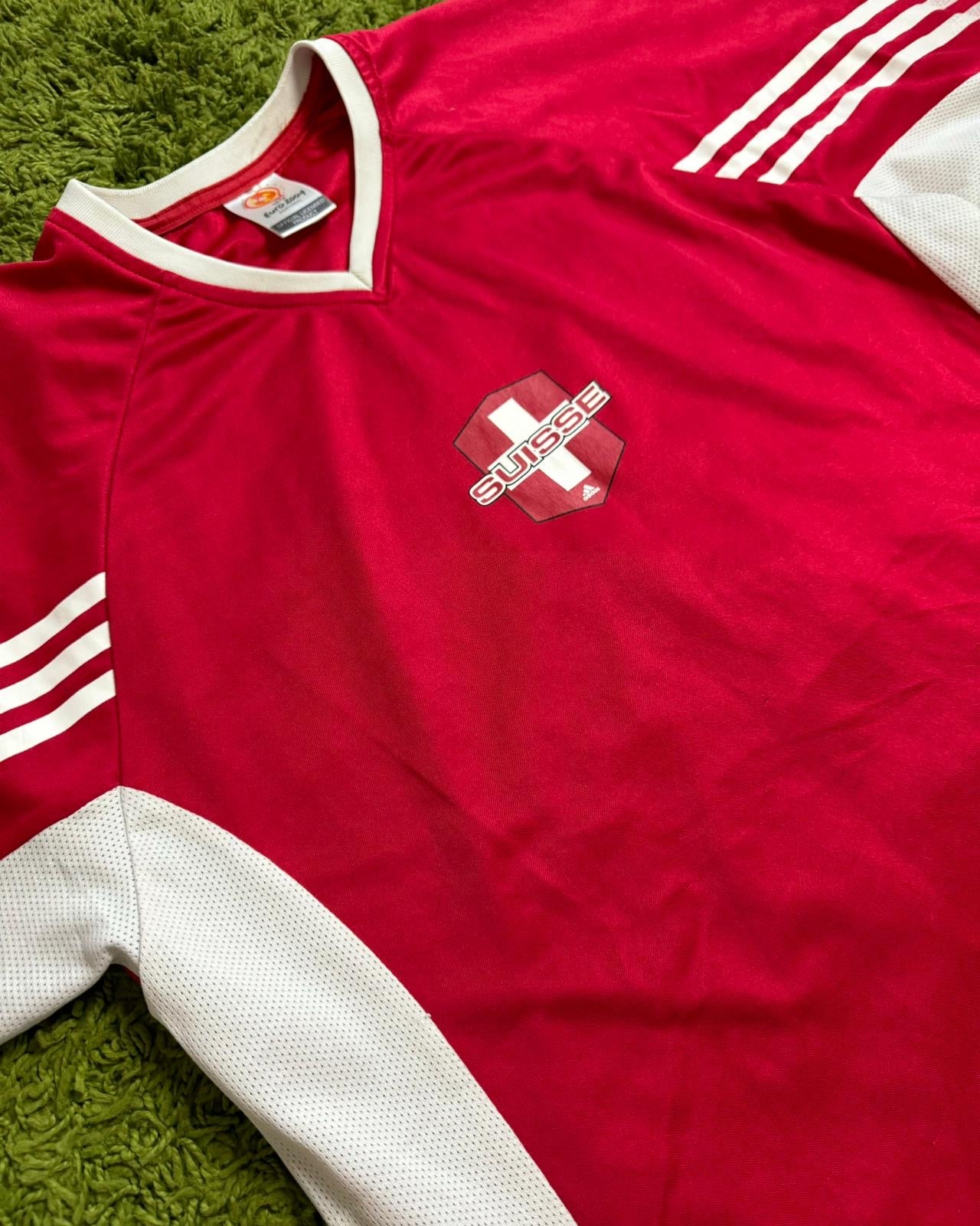 SWITZERLAND - EURO 2004 - ADIDAS FAN SHIRT - M