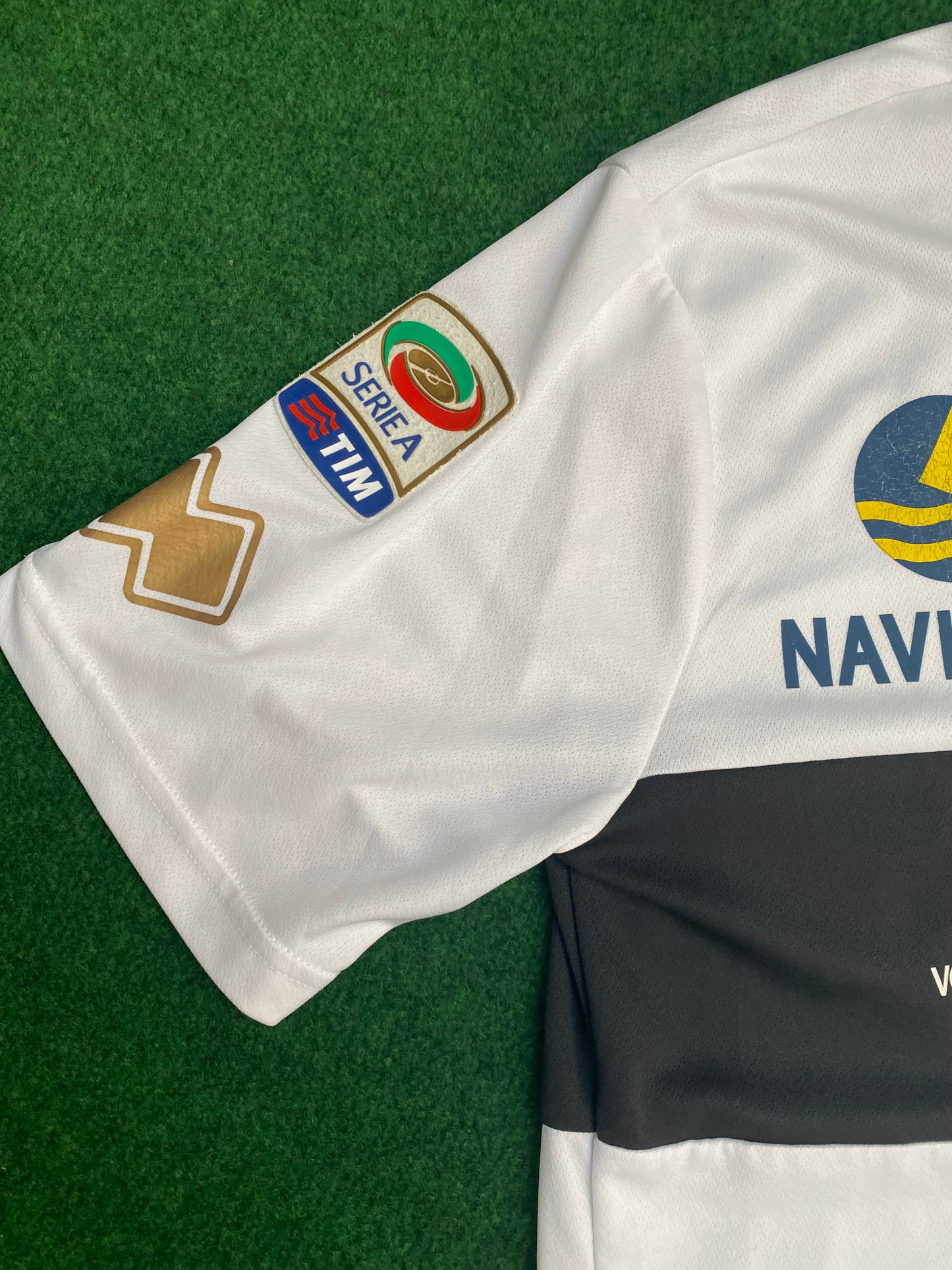 PARMA CALCIO - 2013/2014 - HOME KIT - SIGNED CASSANO - XL