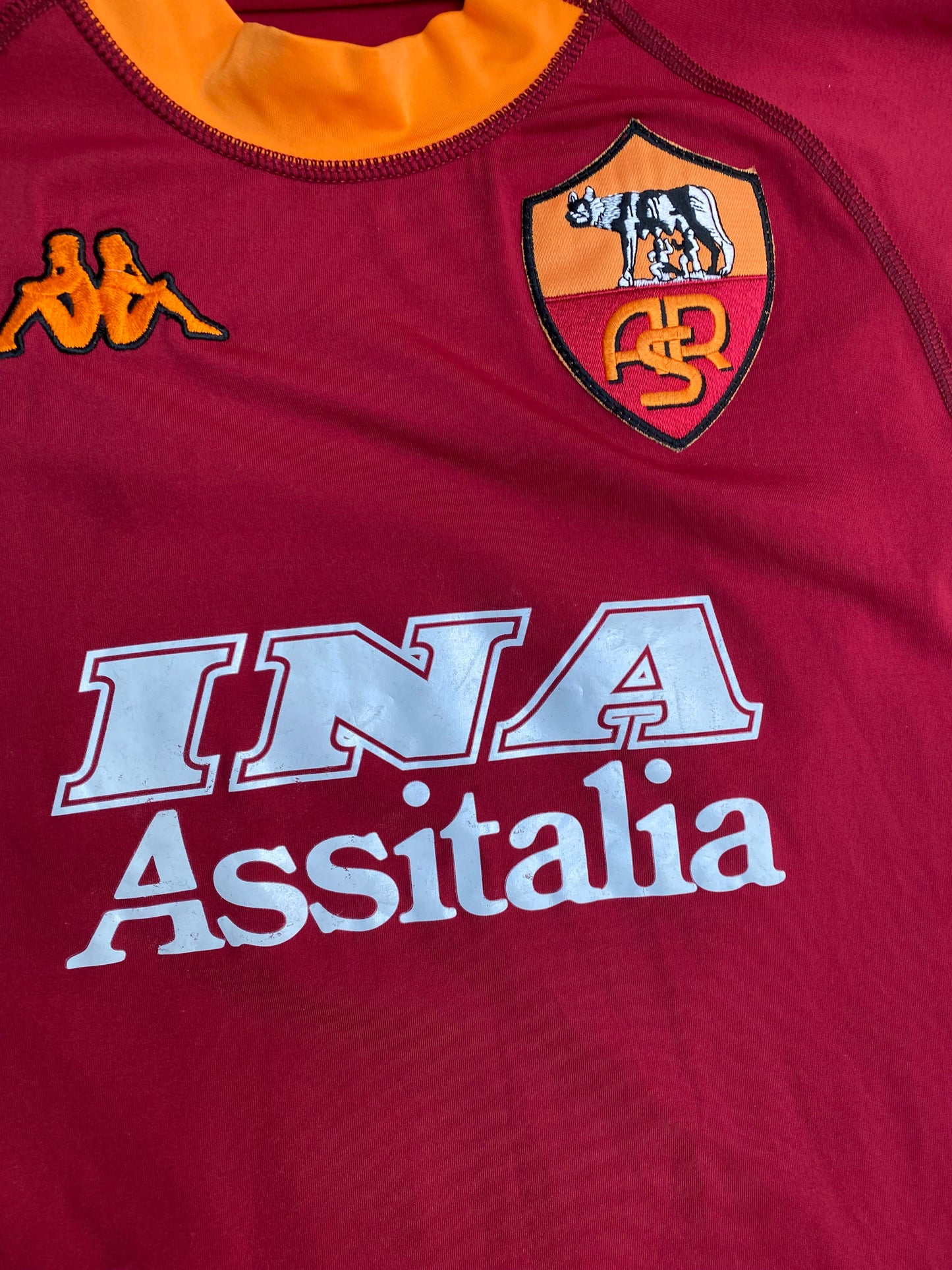 AS ROMA - 2000/2001 - HOME KIT - M