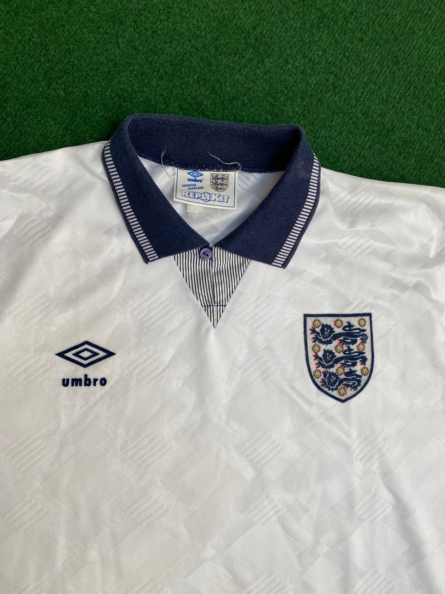 ENGLAND - WORLD CUP 1990 - HOME KIT - L