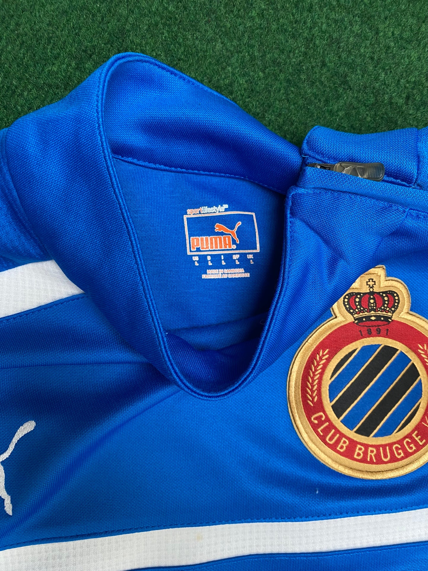 CLUB BRUGGE - 2009/2010 - TRAINING SWEATER - L