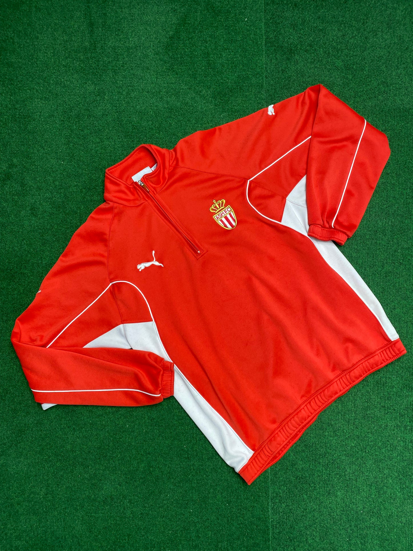 AS MONACO - 2001/2002 - TRAINING SWEATER - XL