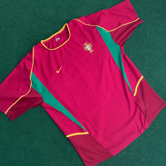 PORTUGAL - WORLD CUP 2002 - HOME KIT - XL