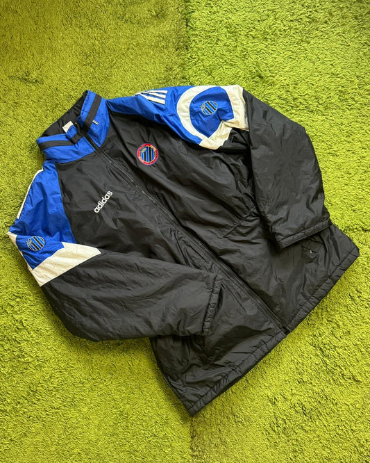 CLUB BRUGGE - 1998/1999 - COACH/WINTER JACKET - TRENCHCOAT - XL