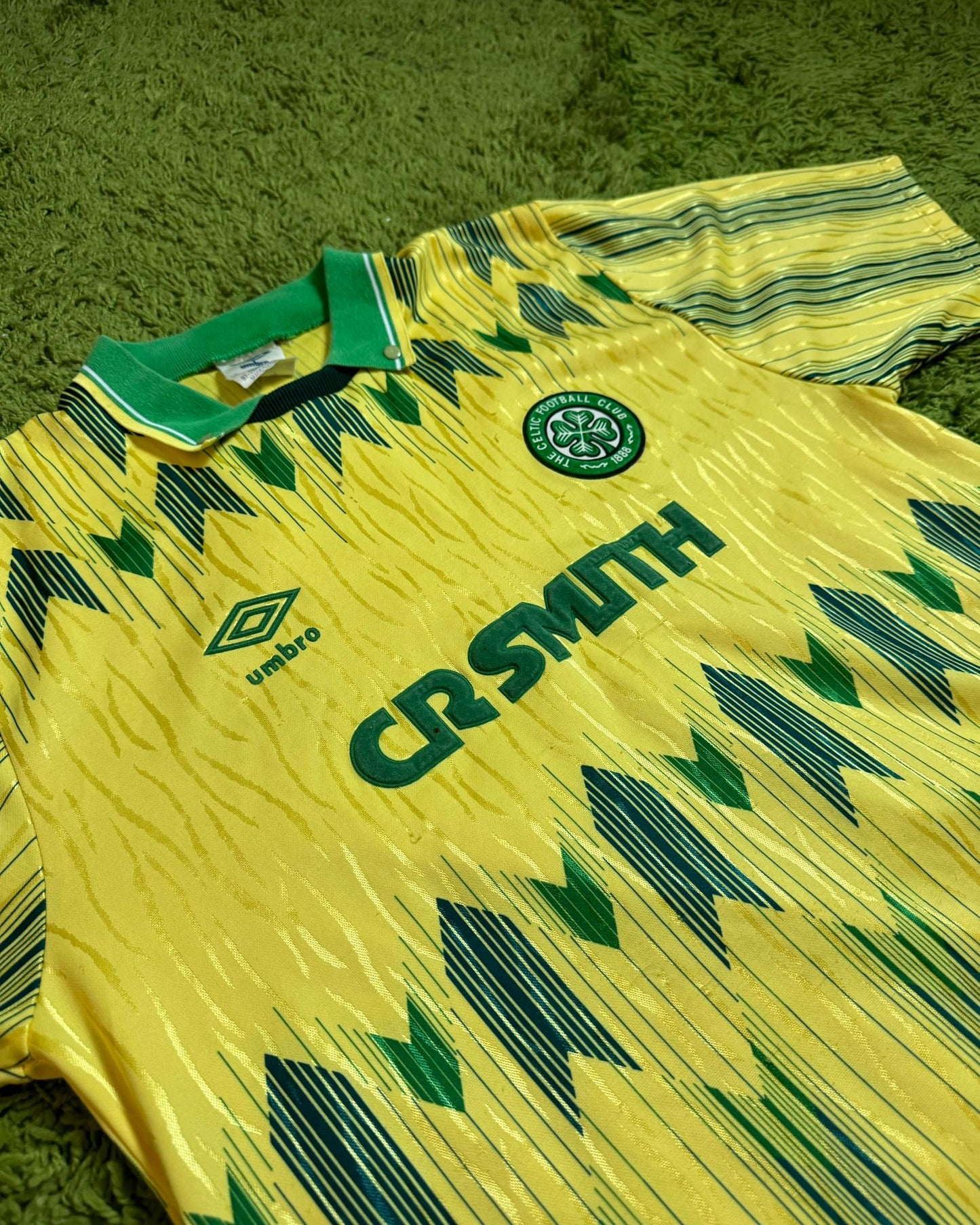 CELTIC GLASGOW - 1989/1991 - AWAY KIT - M