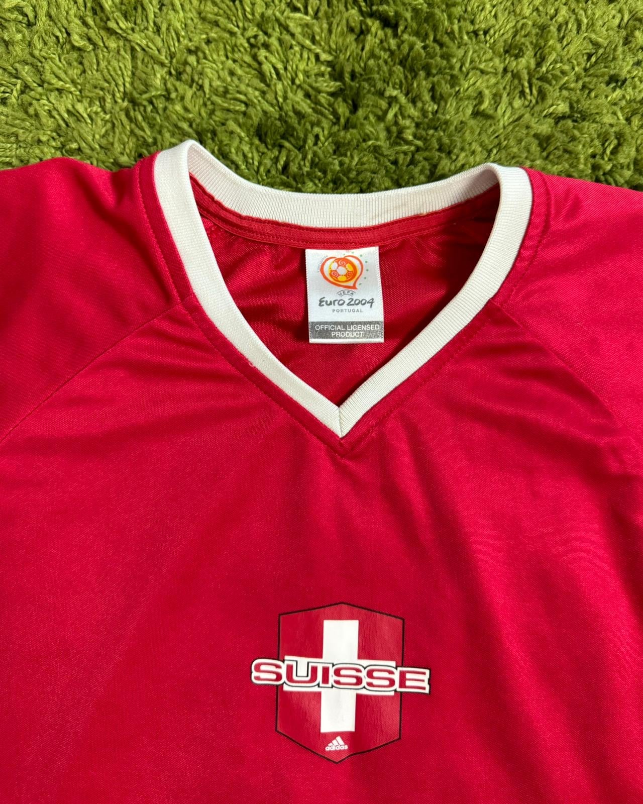 SWITZERLAND - EURO 2004 - ADIDAS FAN SHIRT - M