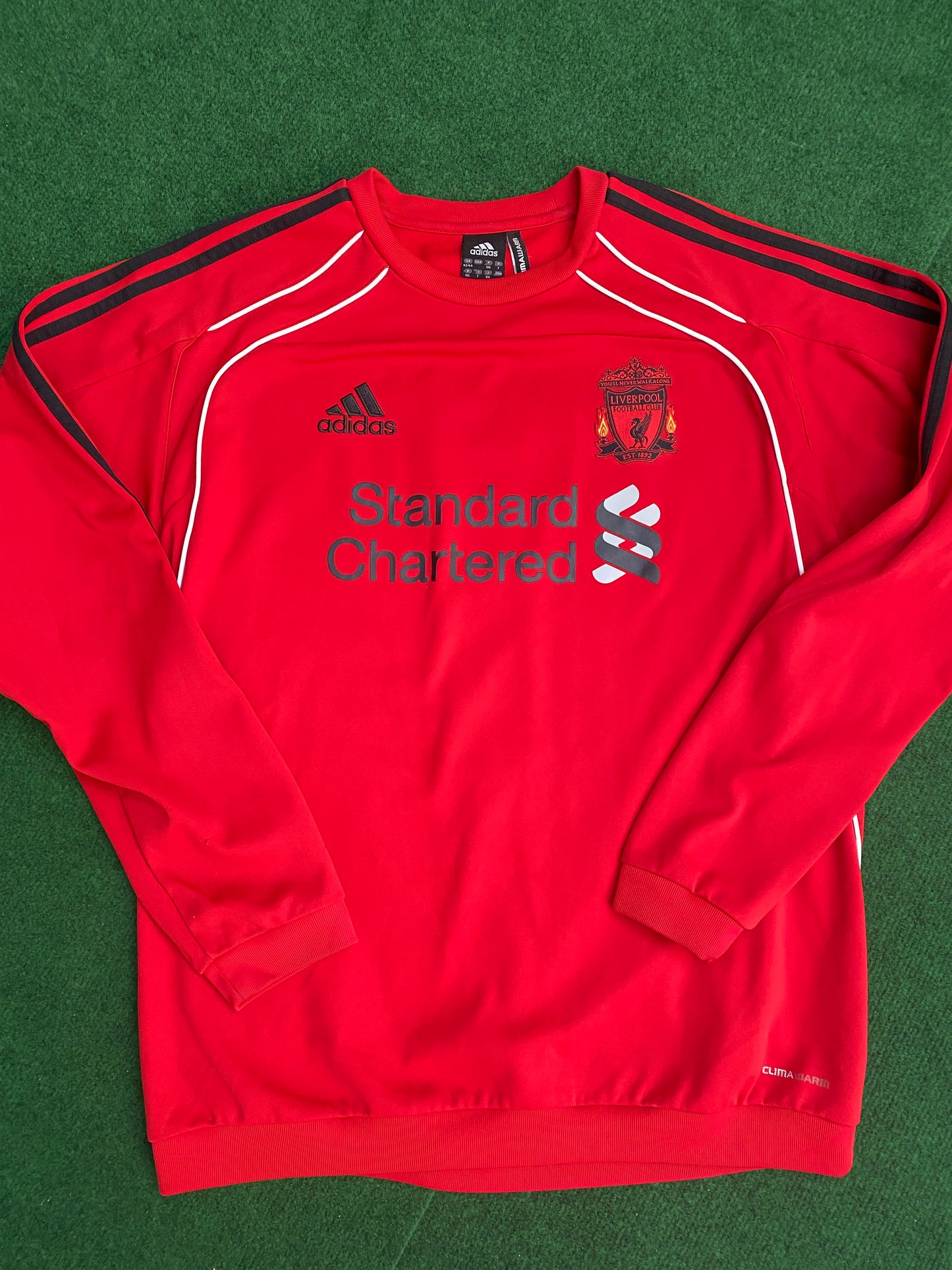 LIVERPOOL FC - 2010/2011 - TRAINING SWEATER - XL