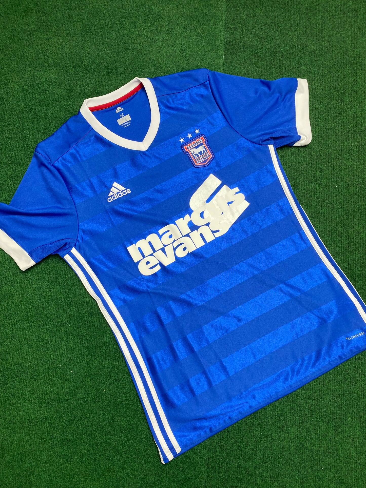 IPSWICH TOWN FC - 2017/2018 - HOME KIT - M