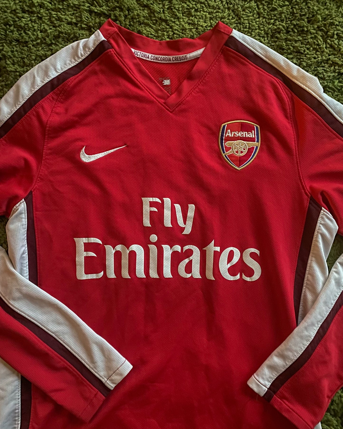 ARSENAL FC - 2008/2010 - HOME KIT - LONGSLEEVE - M