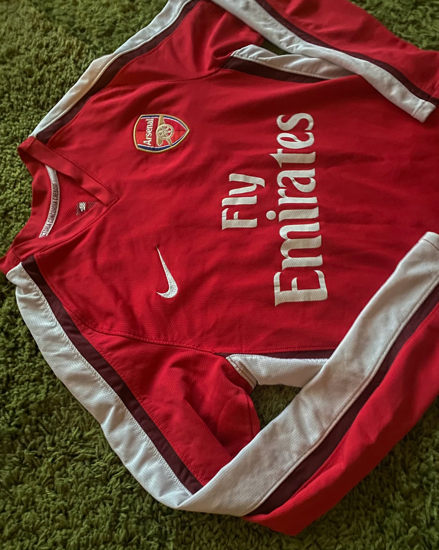 ARSENAL FC - 2008/2010 - HOME KIT - LONGSLEEVE - M