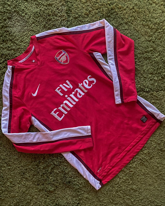 ARSENAL FC - 2008/2010 - HOME KIT - LONGSLEEVE - M