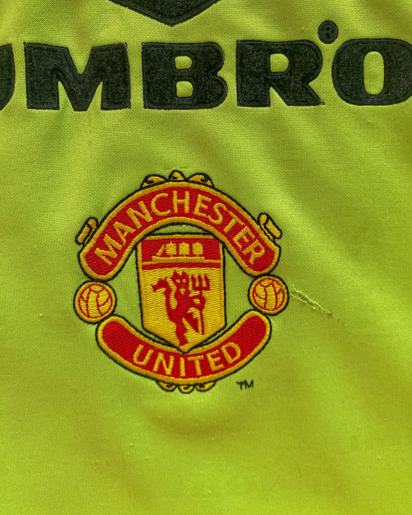 MANCHESTER UNITED - 1994/1995 - TRAINING KIT - L