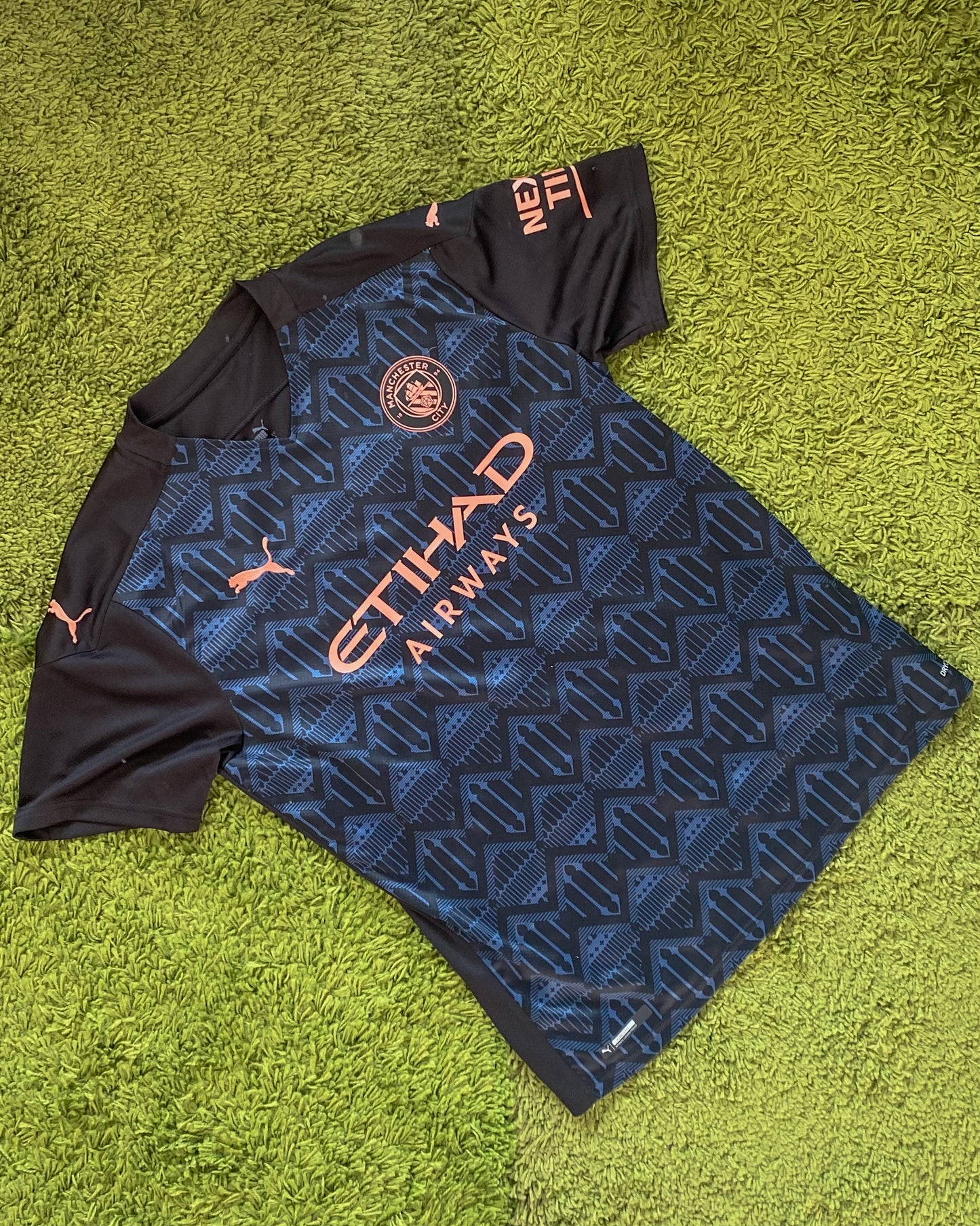 MANCHESTER CITY - 2020/2021 - AWAY KIT - L