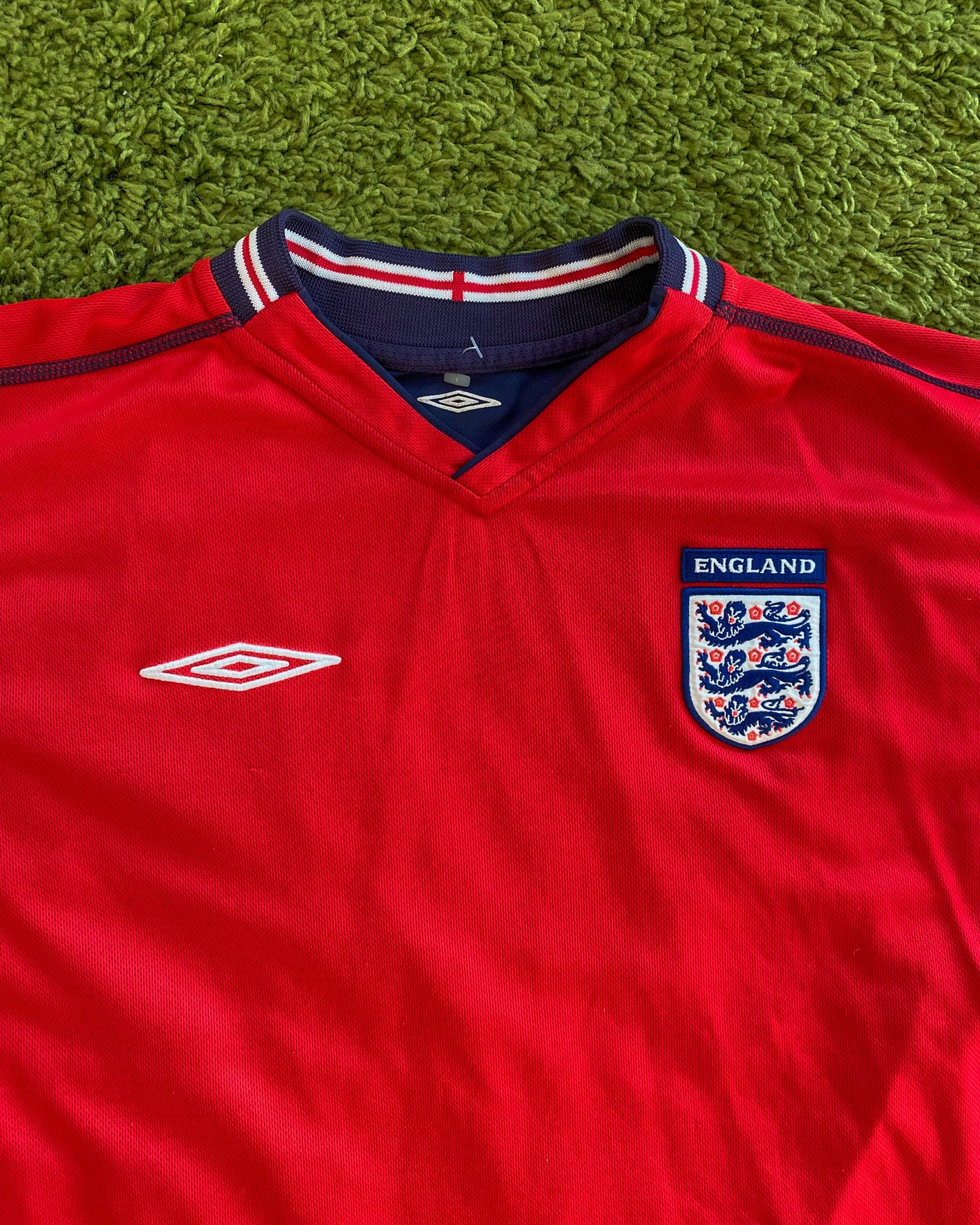 ENGLAND - WORLD CUP 2002 - AWAY KIT - REVERSIBLE - M