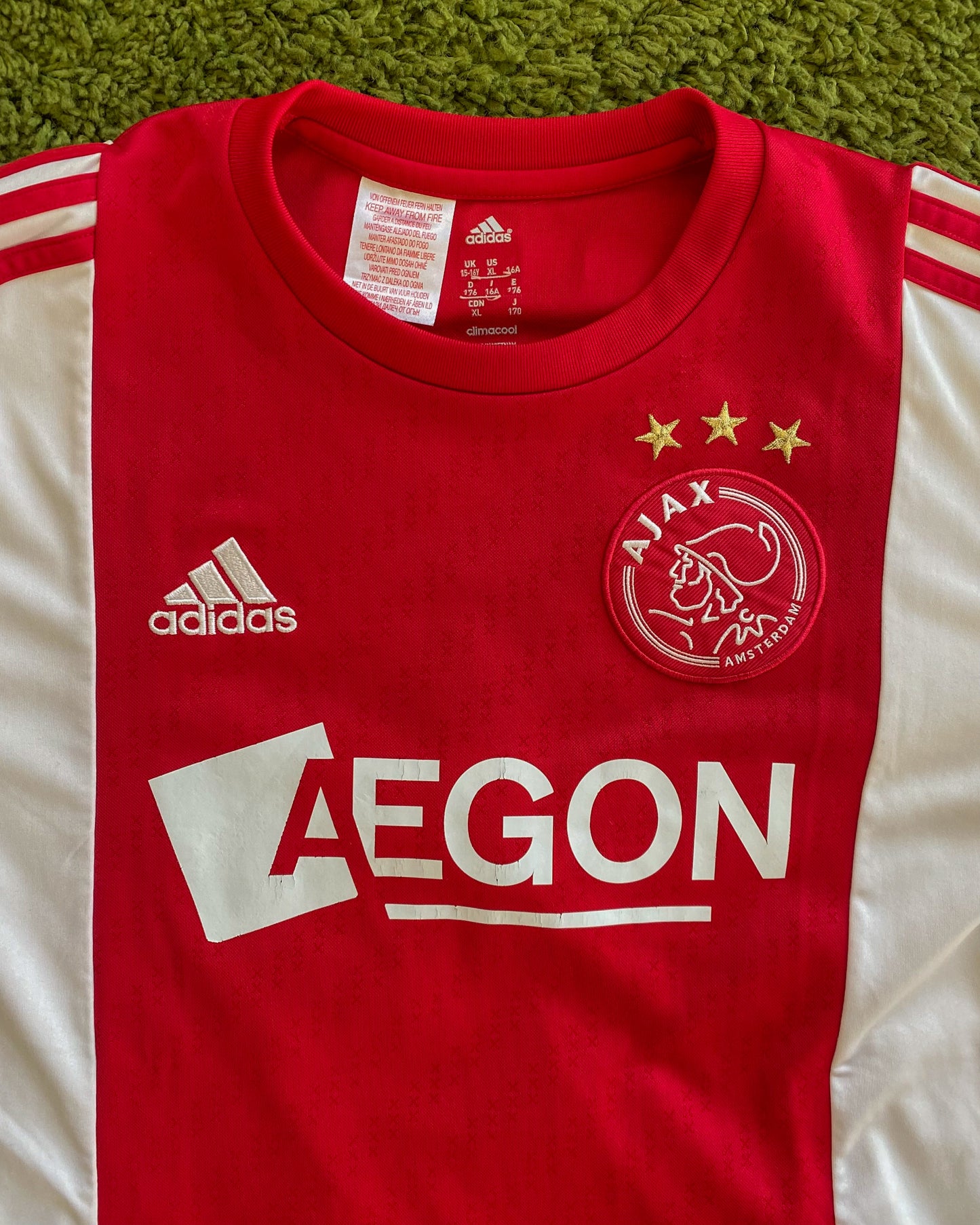 AJAX AMSTERDAM - FISCHER - 2013/2014 - HOME KIT - M