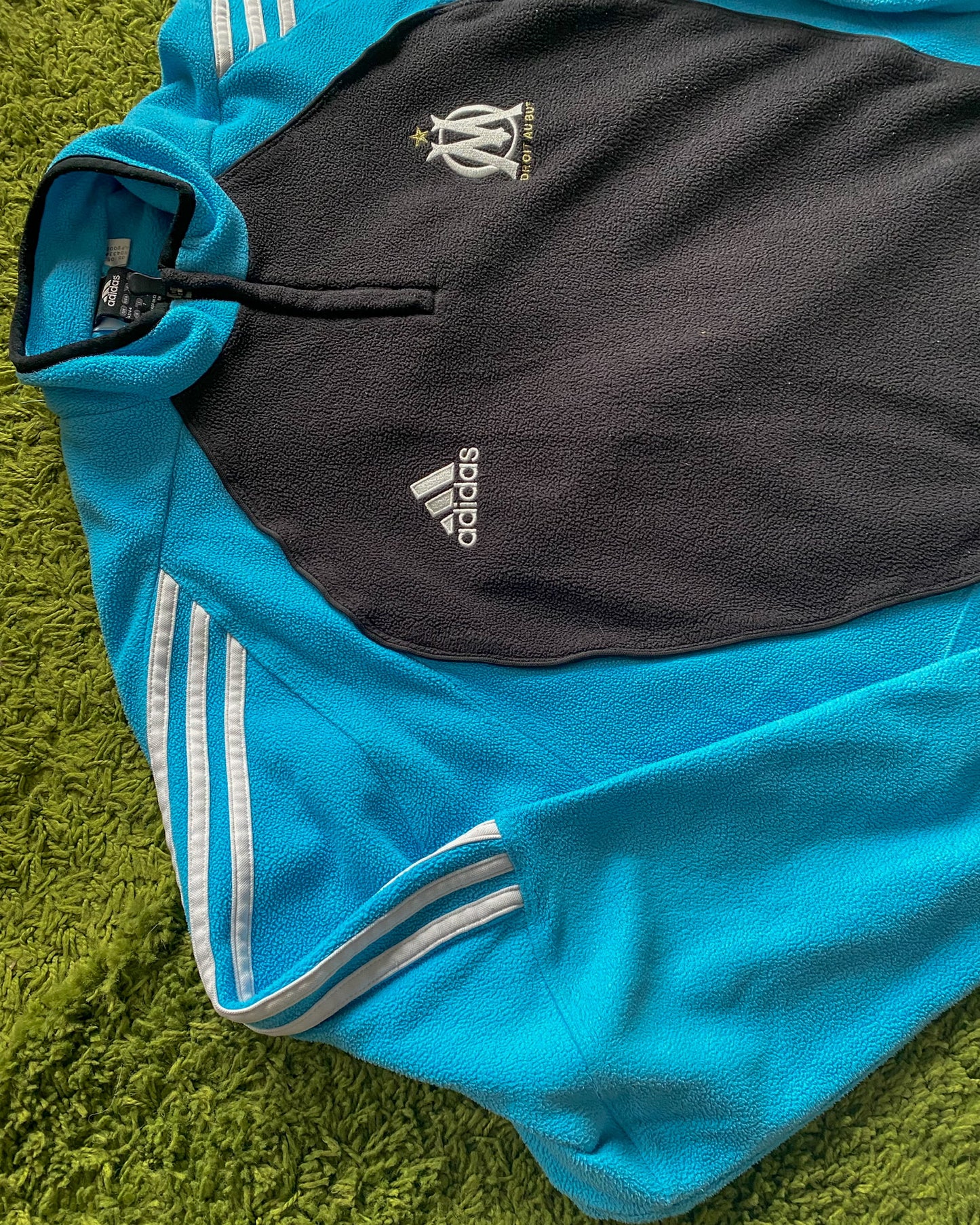 OLYMPIQUE MARSEILLE - 2005/2006 - FLEECE SWEATER ZIP - L