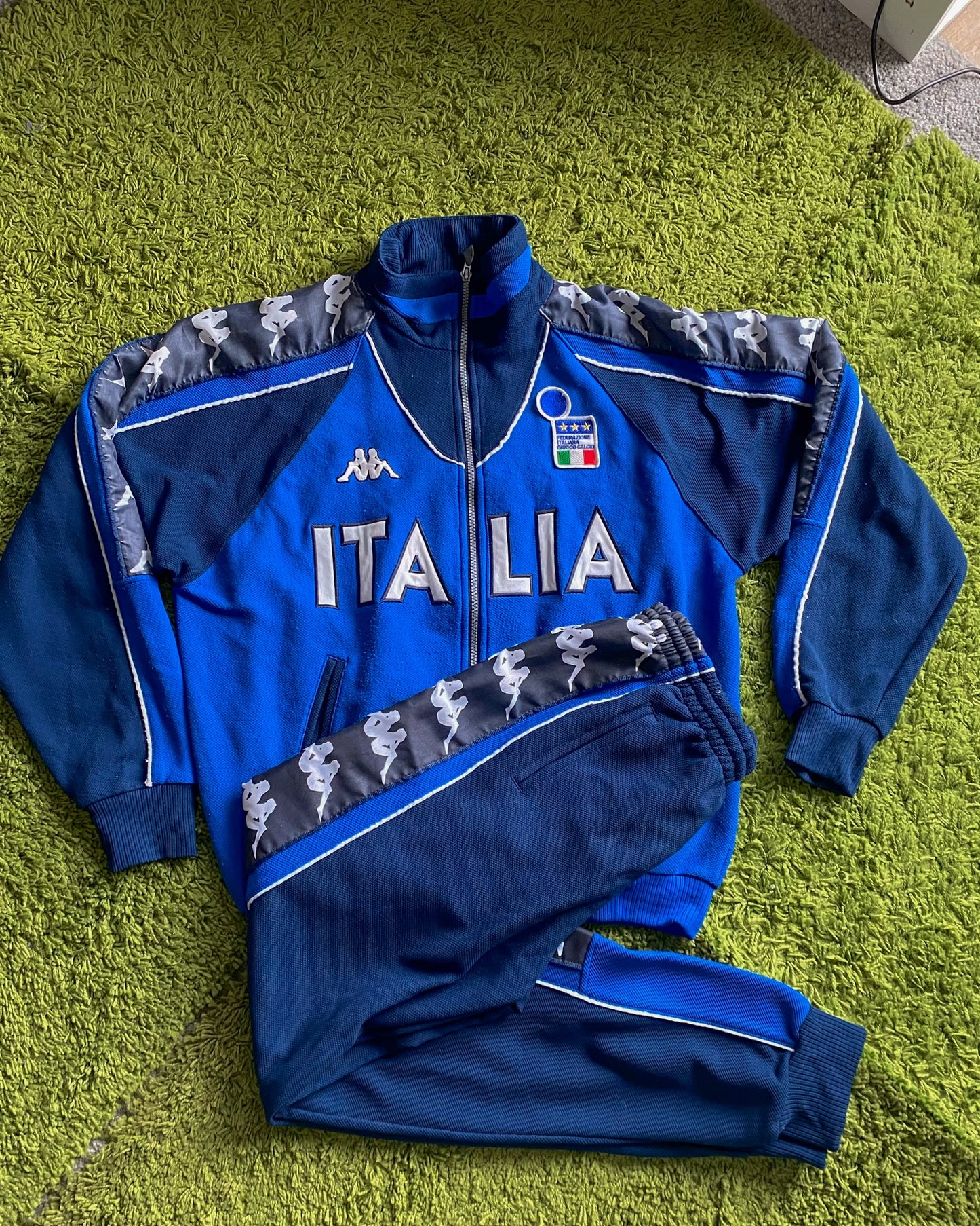 ITALY - EURO 2000 - COMPLETE TRACKSUIT - M