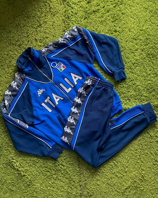 ITALY - EURO 2000 - COMPLETE TRACKSUIT - M