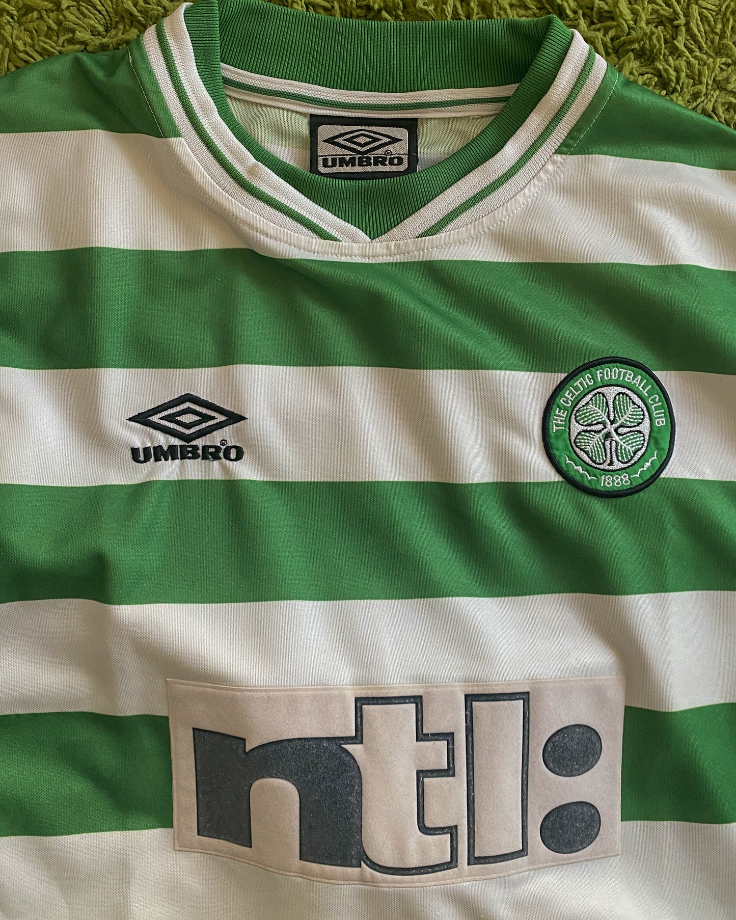 CELTIC GLASGOW - 1999/2001 - HOME KIT - L