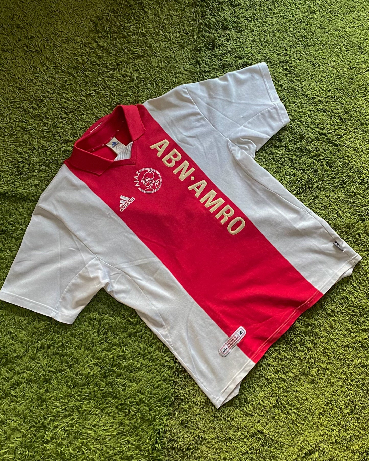 AJAX AMSTERDAM FC - MIDO - 2001/2002 KIT - L