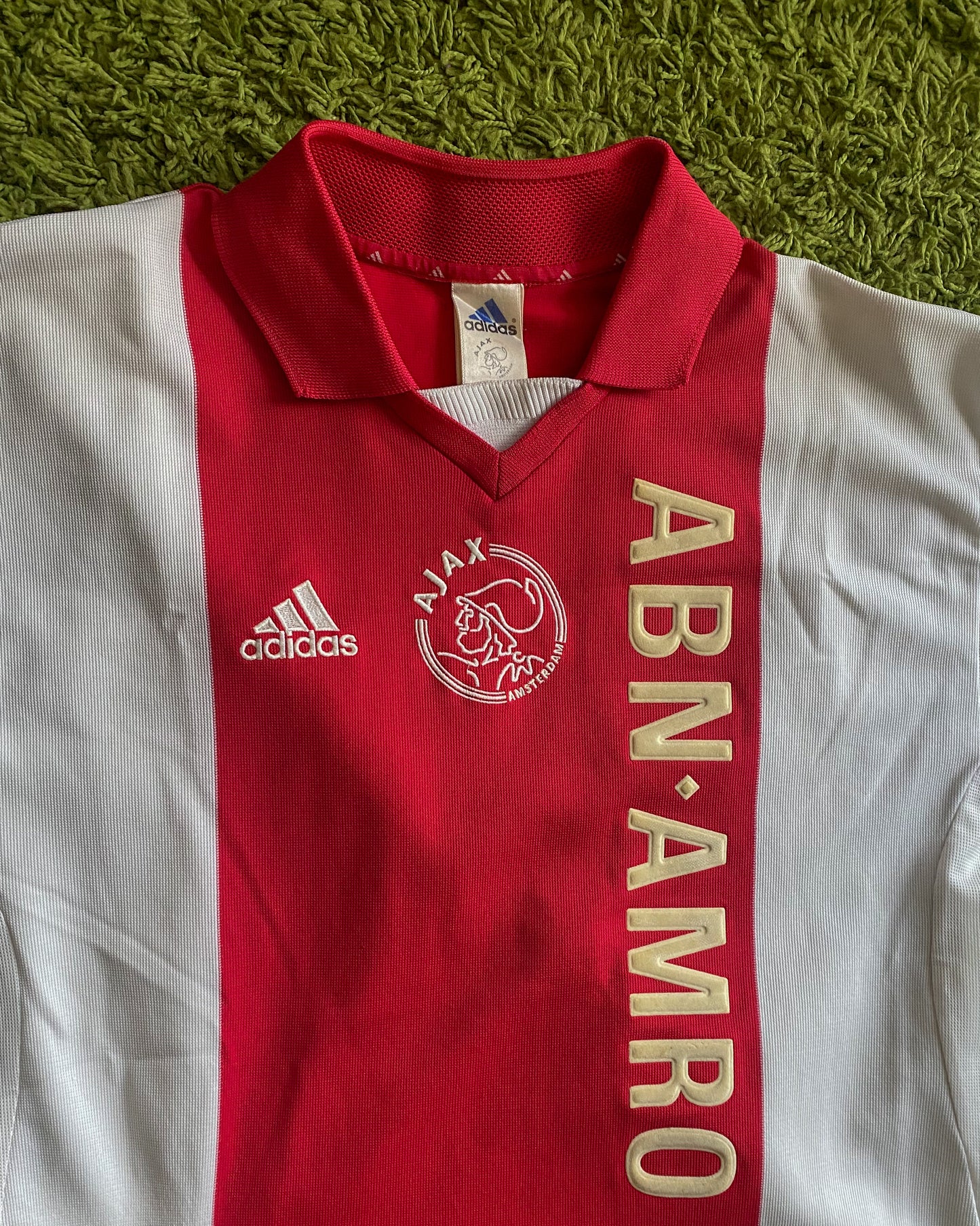 AJAX AMSTERDAM FC - MIDO - 2001/2002 KIT - L