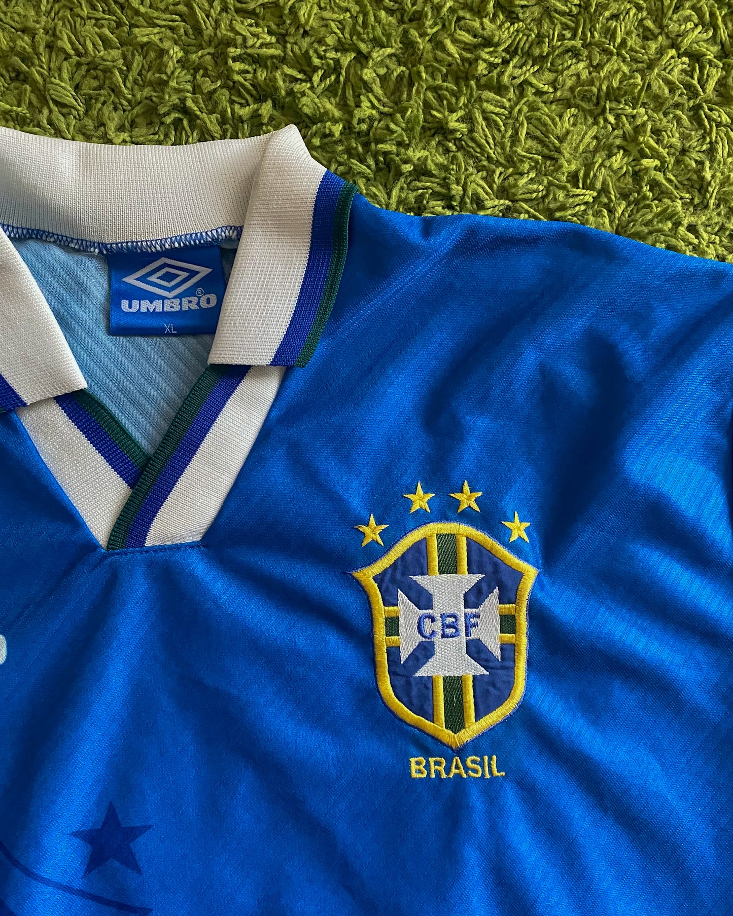 BRAZIL NATIONAL TEAM - WORLD CUP 1994 - AWAY KIT - XL