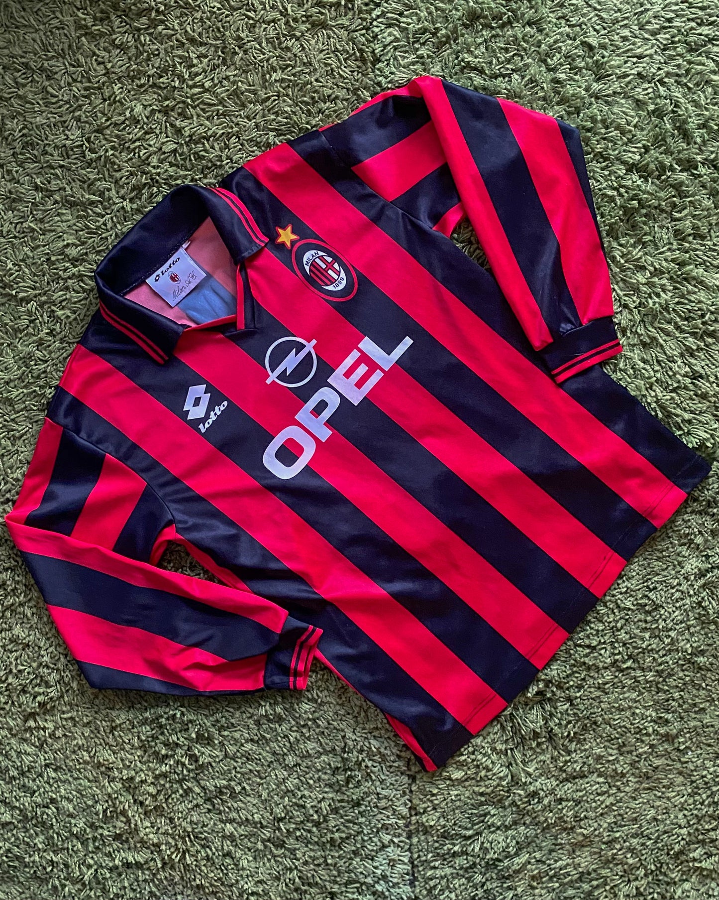 AC MILAN - KLUIVERT - 1997/1998 - HOME KIT - XS