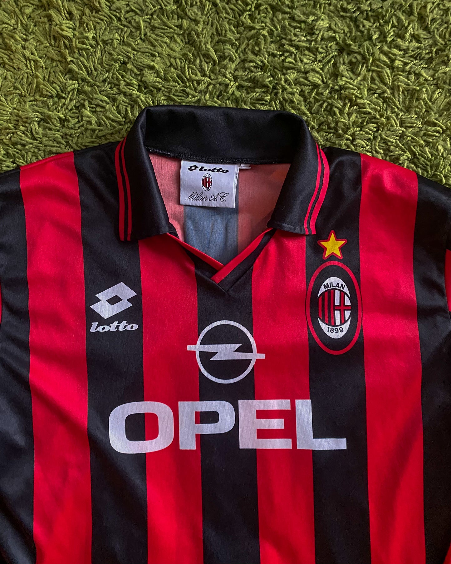 AC MILAN - KLUIVERT - 1997/1998 - HOME KIT - XS