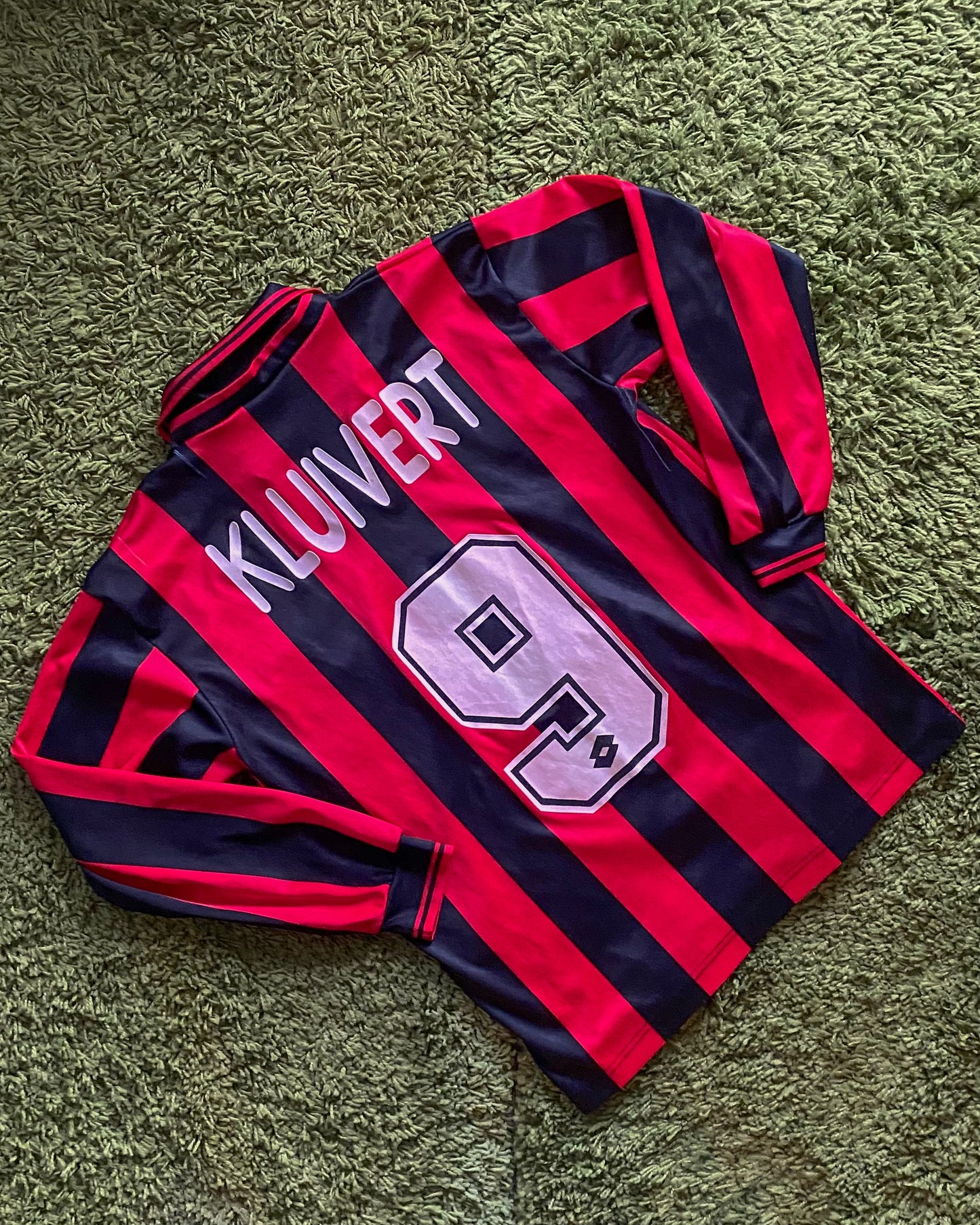 AC MILAN - KLUIVERT - 1997/1998 - HOME KIT - XS