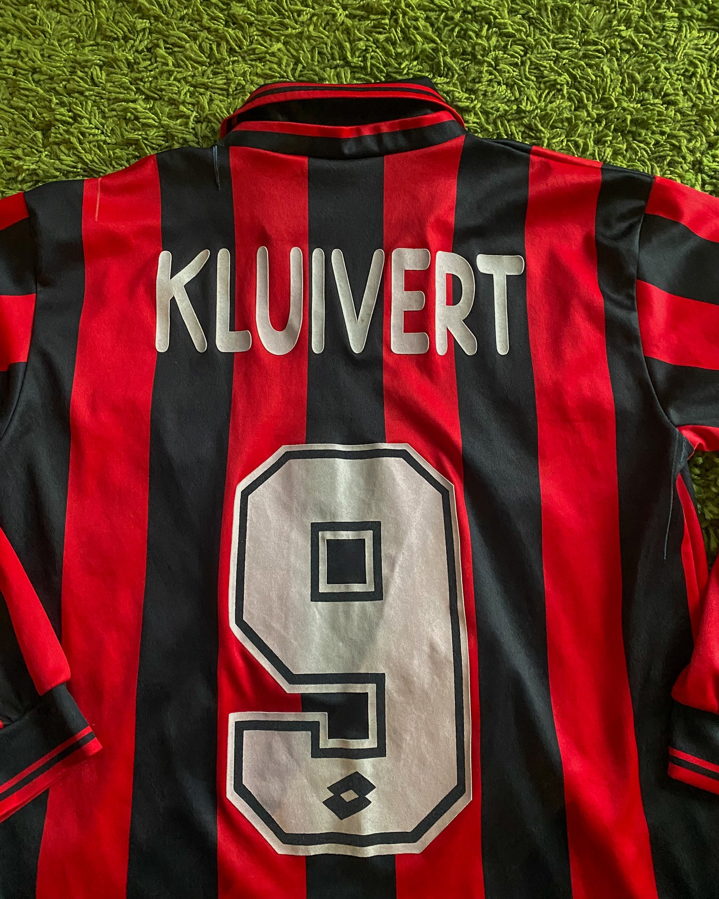 AC MILAN - KLUIVERT - 1997/1998 - HOME KIT - XS