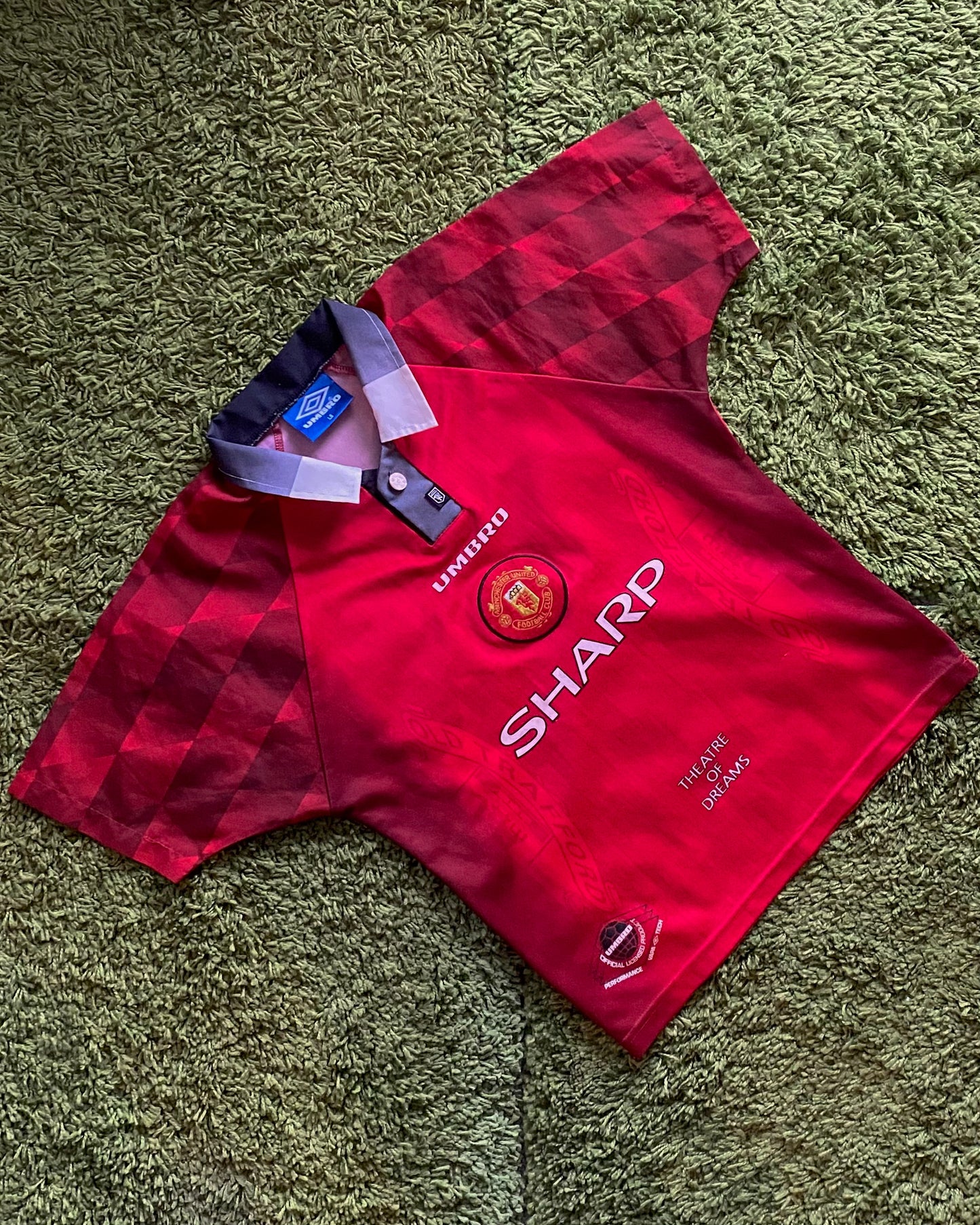 MANCHESTER UNITED - 1997/1998 - HOME KIT - XS